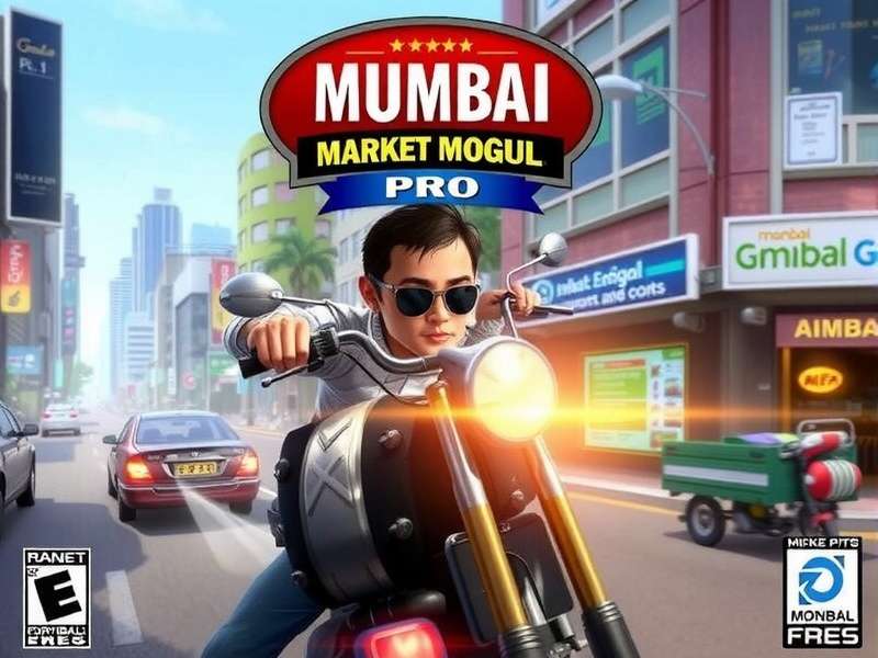 Mumbai Market Mogul Pro Official Game Cover Art Mumbai Market Mogul Pro Game Cover